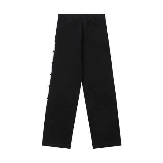 Sp5der Star Wide-Leg Pant – Black / White