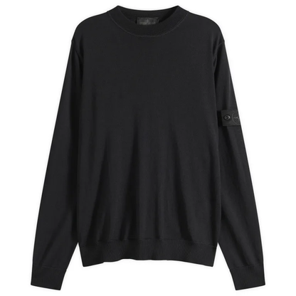 Stone Island Ghost Light Pure Wool Jumper – Monochromatic Knit