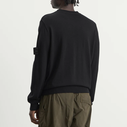 Stone Island Ghost Light Pure Wool Jumper – Monochromatic Knit