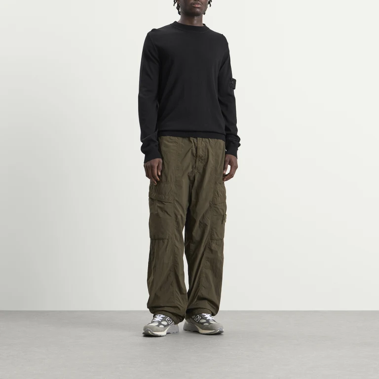 Stone Island Ghost Light Pure Wool Jumper – Monochromatic Knit