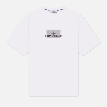 Stone Island Men's Grid-Print T-Shirt