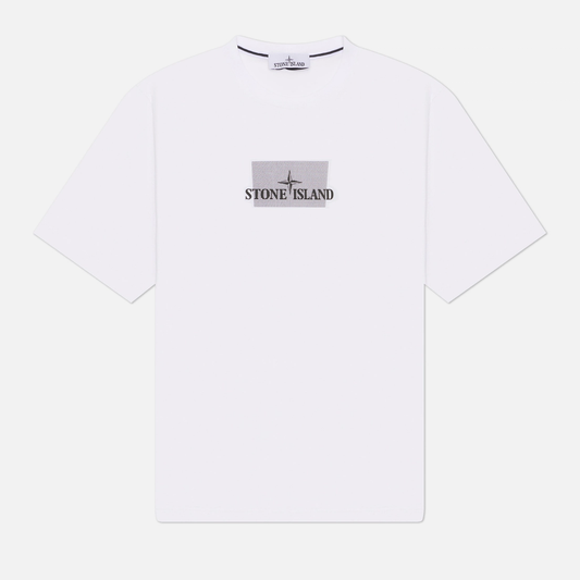 Stone Island Men's Grid-Print T-Shirt