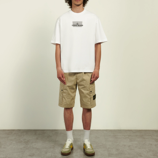 Stone Island Men's Grid-Print T-Shirt