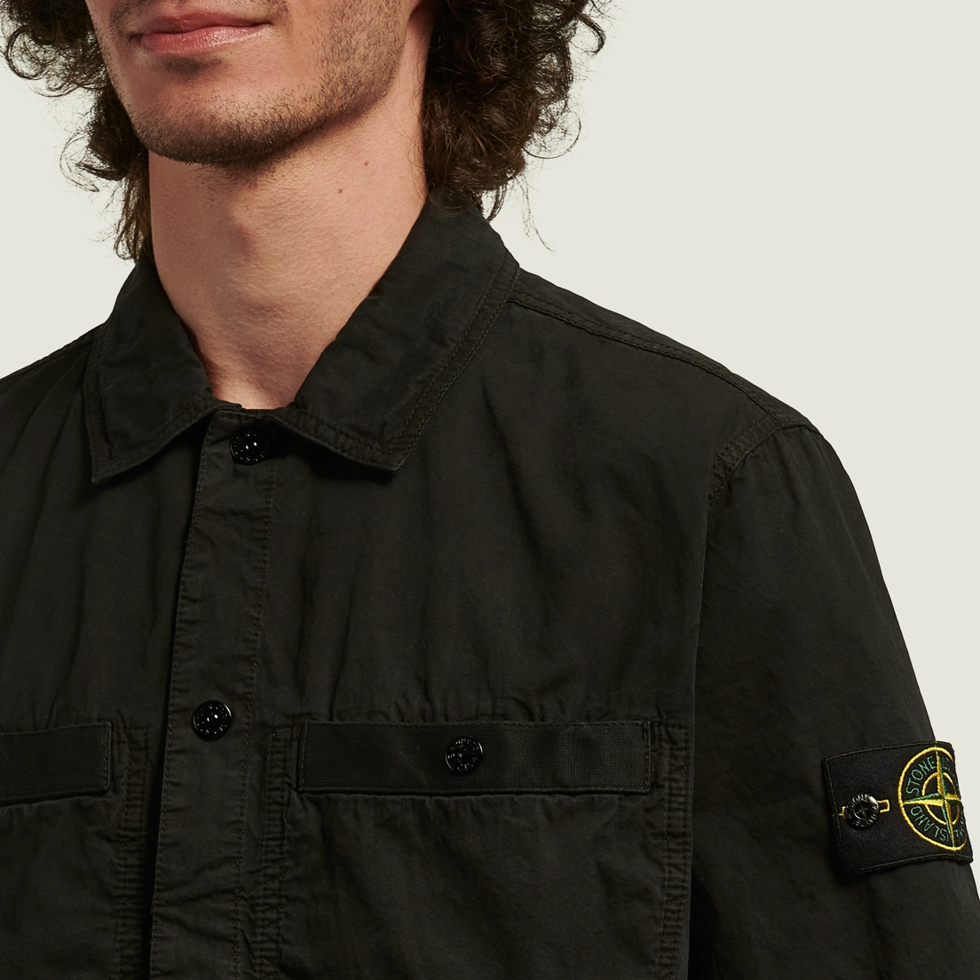 Stone Island Men's Standard Cotton Shirt