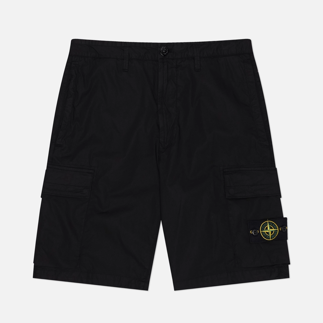 Stone Island Men's Stretch Cotton Tela Paracadute Regular-Fit Cargo Shorts