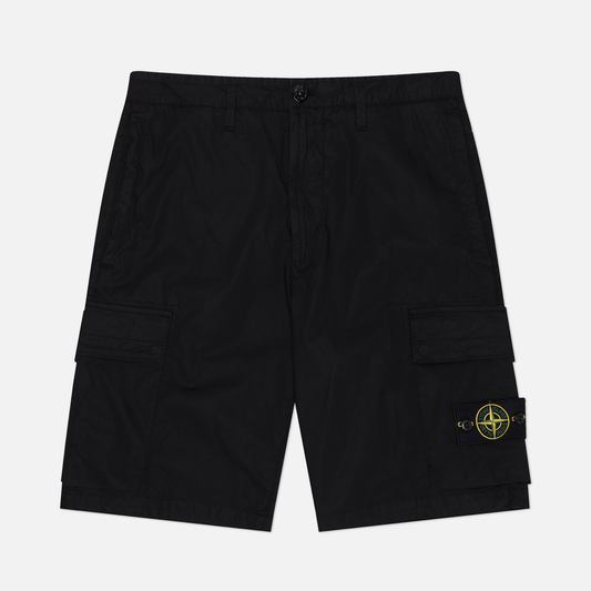 Stone Island Men's Stretch Cotton Tela Paracadute Regular-Fit Cargo Shorts