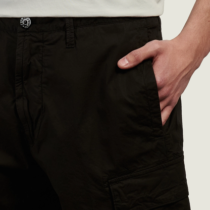 Stone Island Men's Stretch Cotton Tela Paracadute Regular-Fit Cargo Shorts
