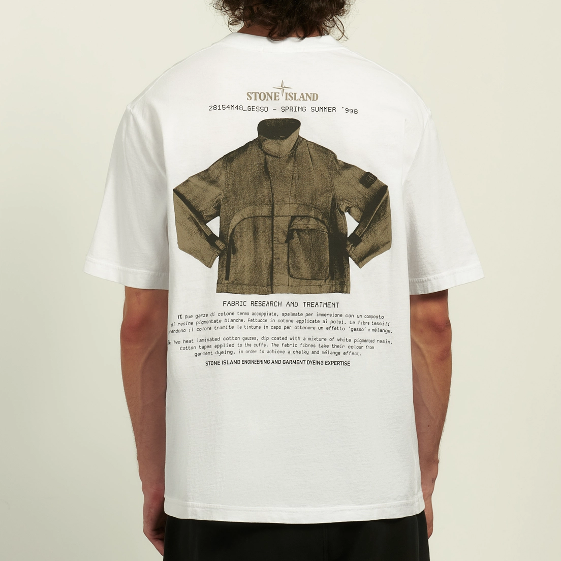 Stone Island Archivio Project Gesso Men's T-Shirt