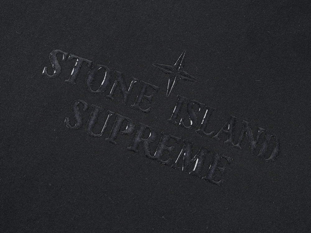 Supreme x Stone Island S/S Top – Black