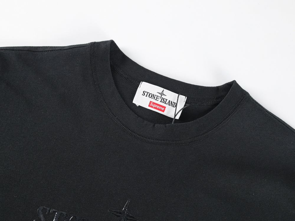 Supreme x Stone Island S/S Top – Black