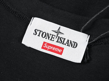 Supreme x Stone Island S/S Top – Black