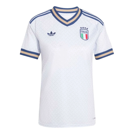 adidas Women's Italy 26 Away Jersey, Aeroblue, Asia Sizing JY5680